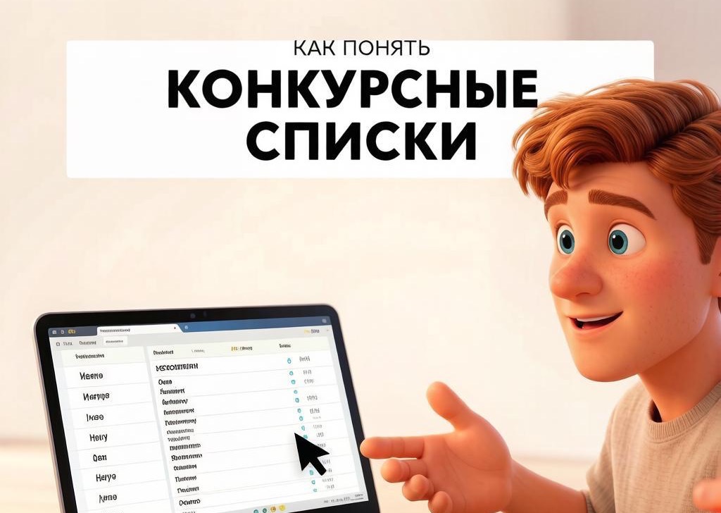 ЧИТАЕМ КОНКУРСНЫЕ СПИСКИ БЕЗ ПАНИКИ